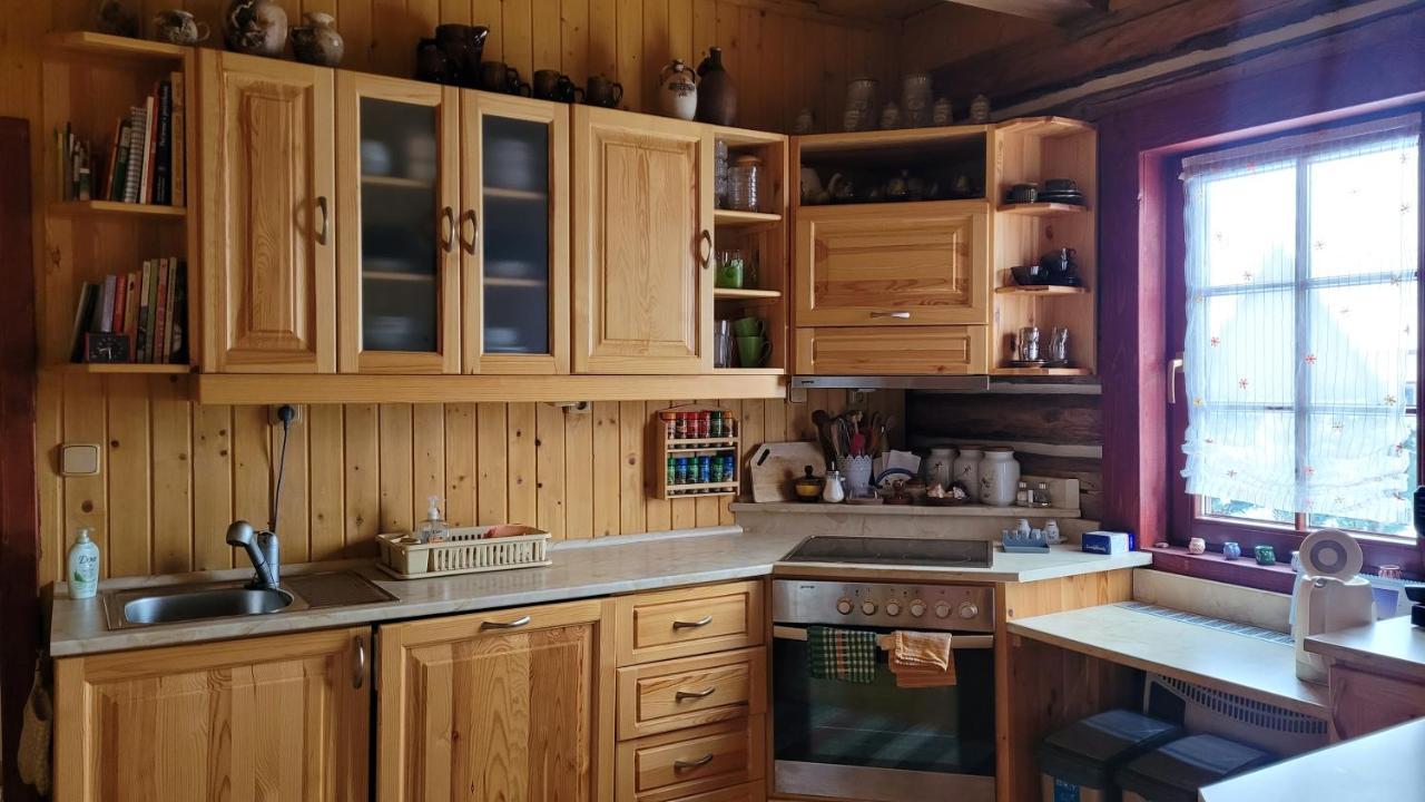 Holidayhouse Chalupa Alzbetka Važec Buitenkant foto